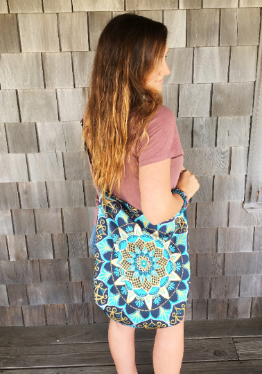 celestial splendor tote bag - mandala bag