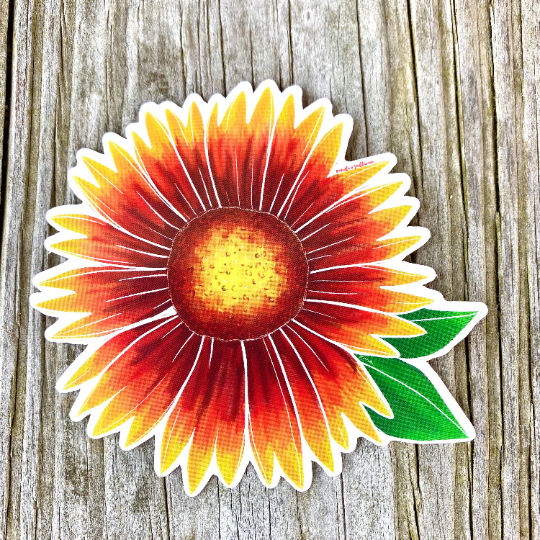 vinyl sticker - jobell flower