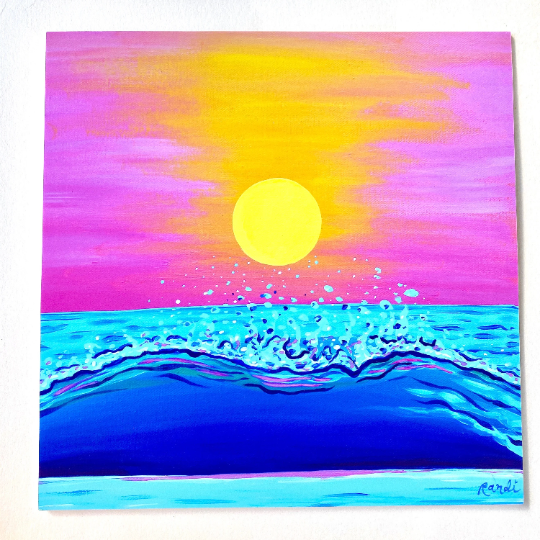 salvo sunrise - archival print