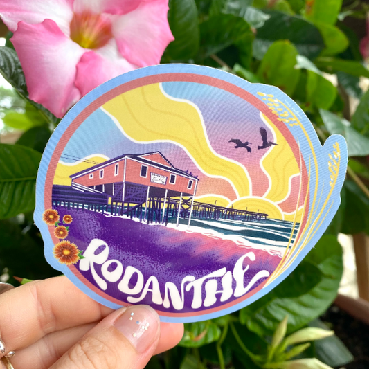 vinyl sticker - rodanthe