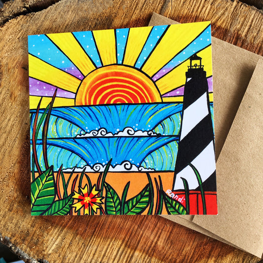 greeting card - hatteras delight