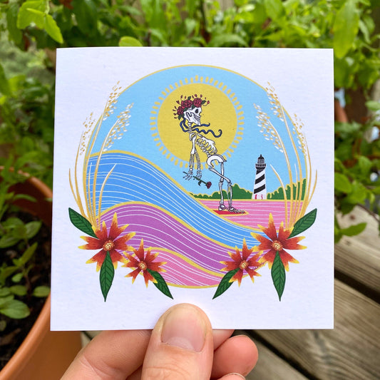 greeting card - bertha surfs