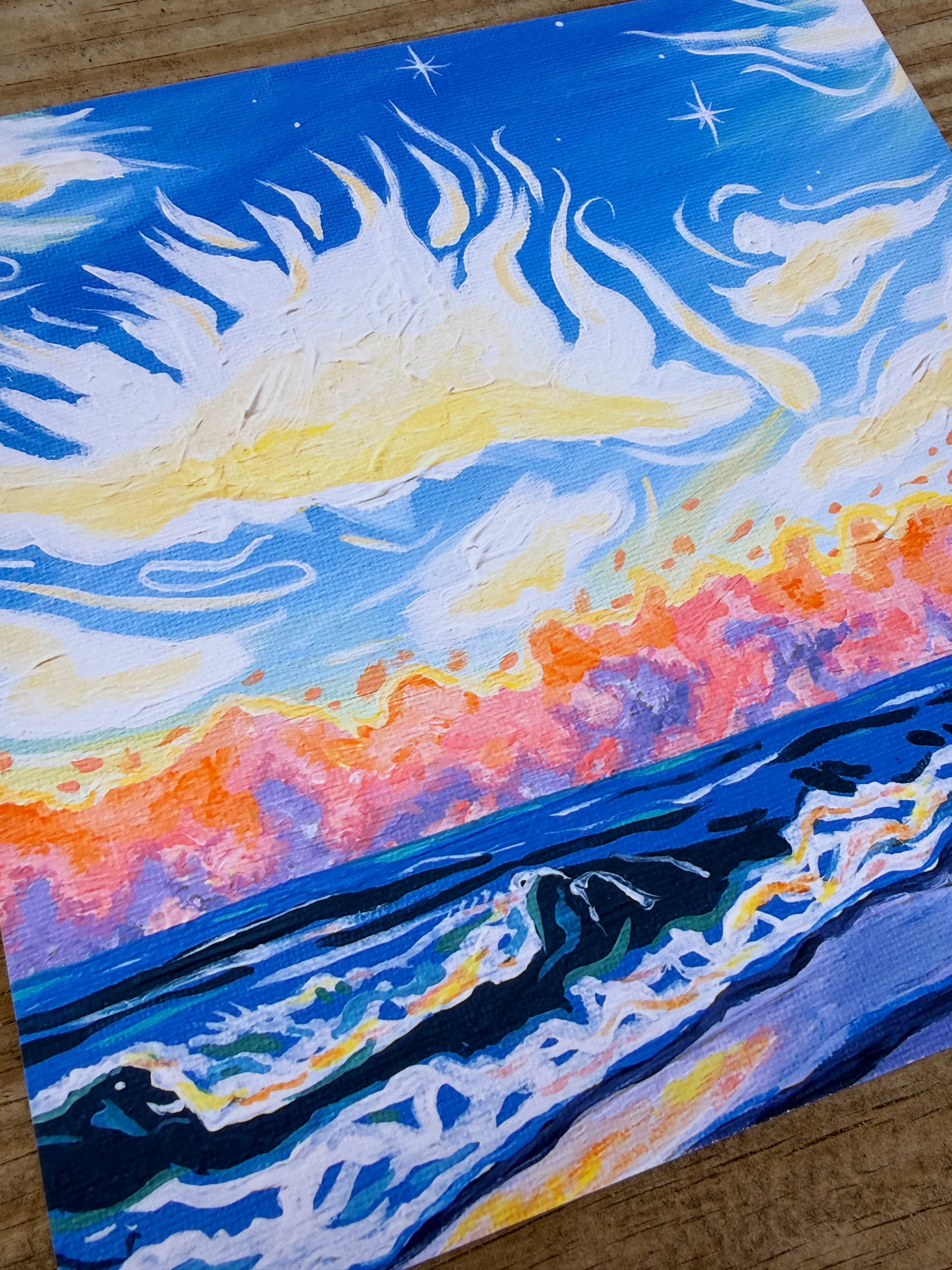 somewhere on pea island - archival print