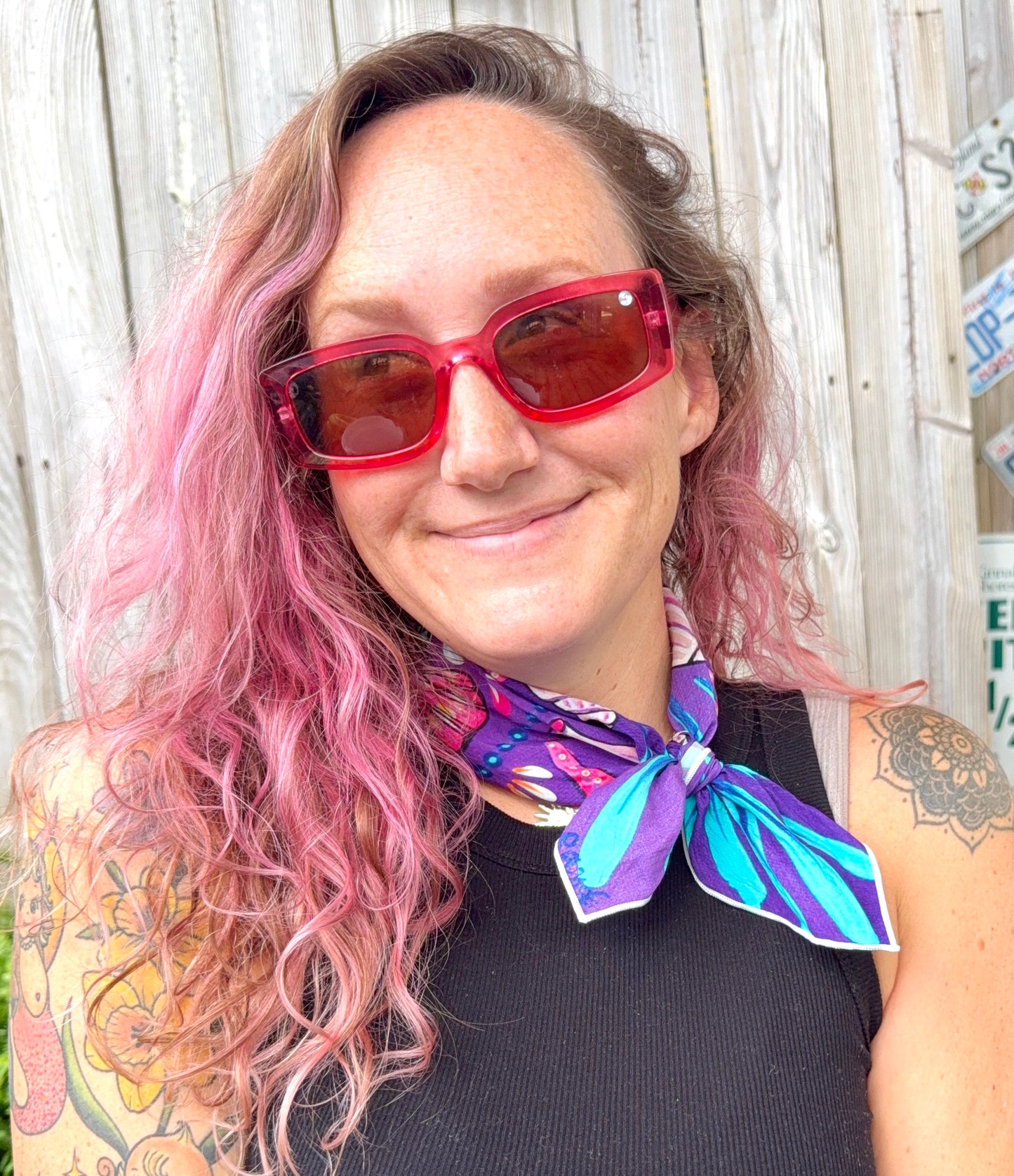 mermaid mandala bandana - silk/cotton mandala bandana (Copy)