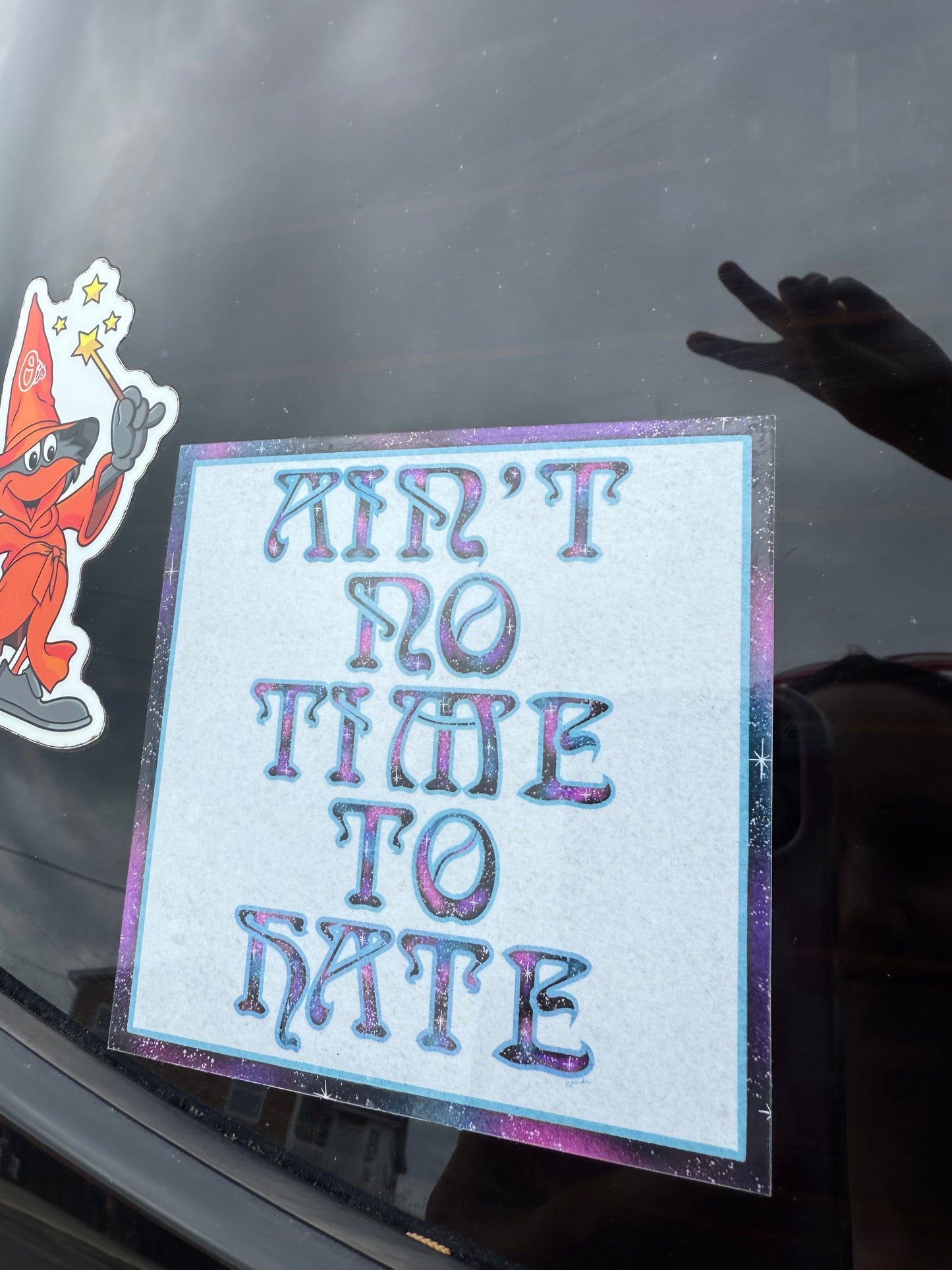 ain’t no time to wait - vinyl sticker