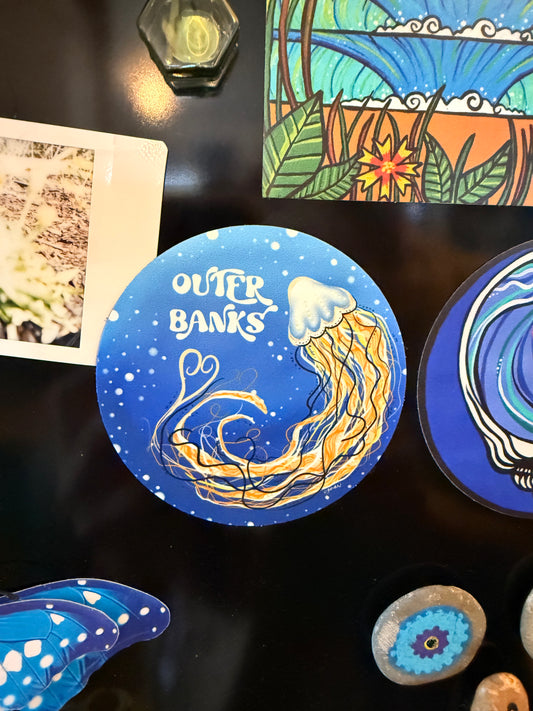 outer banks jelly - magnet
