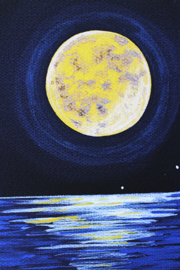 full moon medicine - archival print
