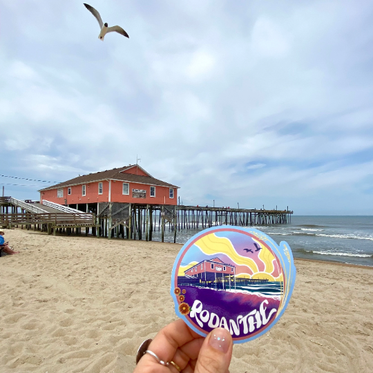 vinyl sticker - rodanthe