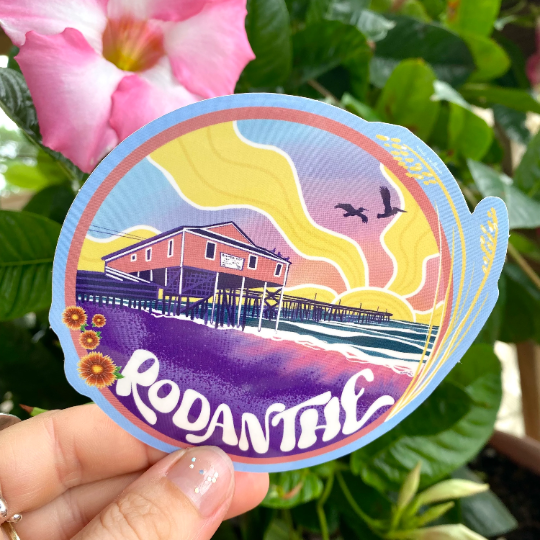 vinyl sticker - rodanthe