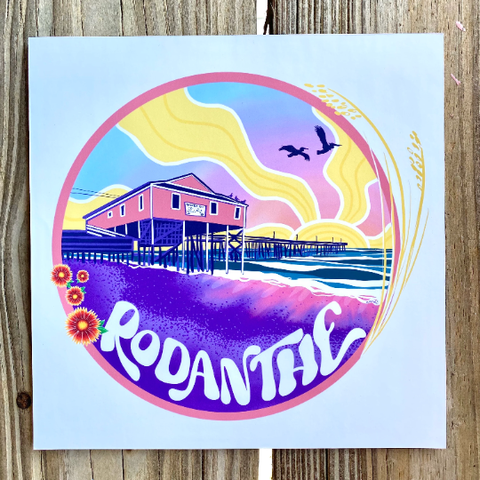 greetings from rodanthe - archival print